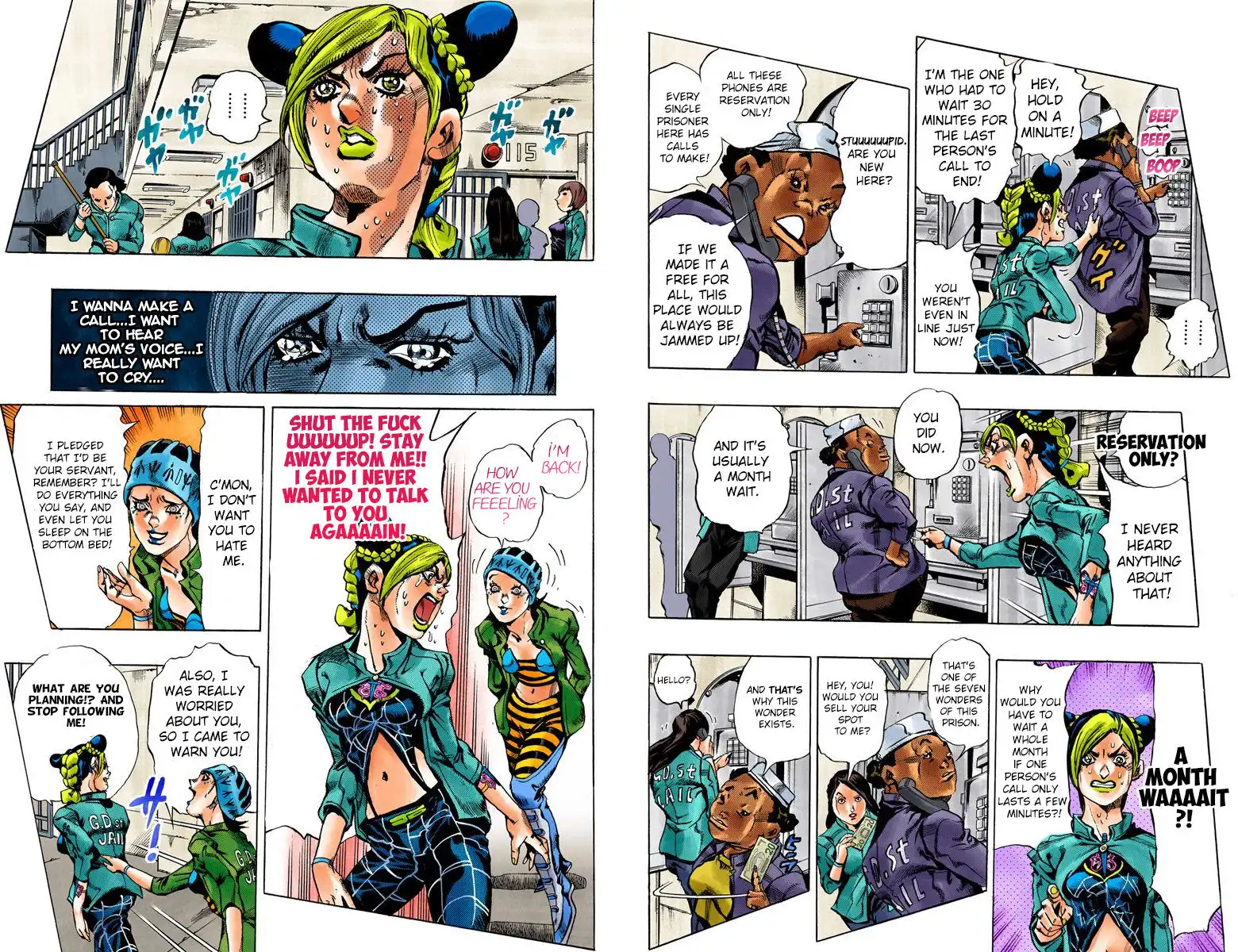 JoJos Bizarre Adventure Part 6: Stone Ocean Chapter 10 4